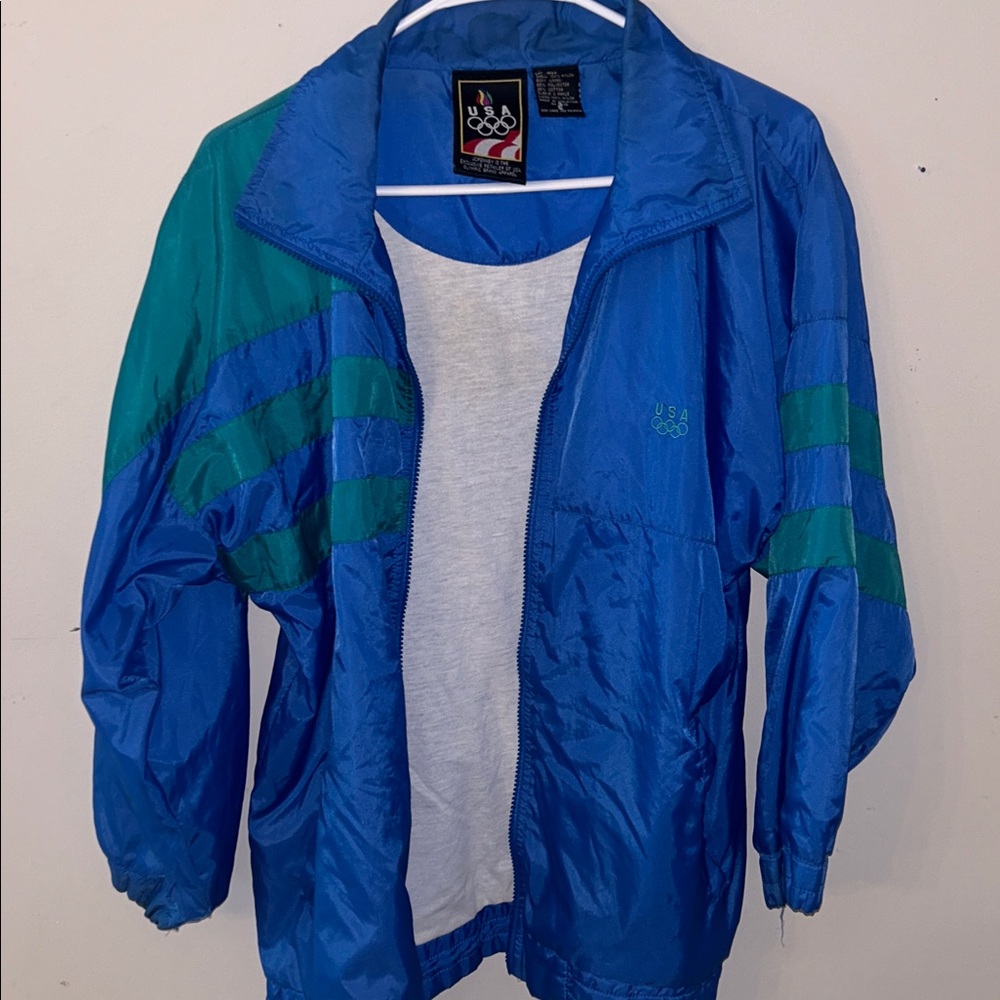 VTG USA Olympics Windbreaker Jacket